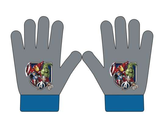 Avengers acrylic gloves - 8430957098386