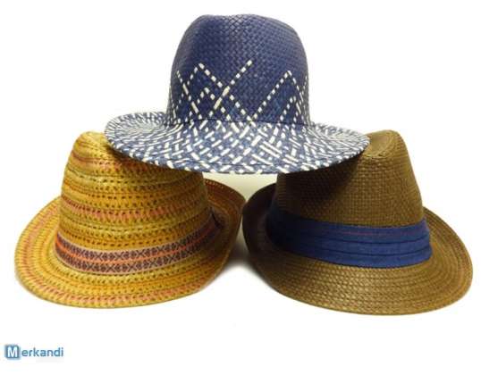 Varios sombreros trilby mujer (mezcla de varios diseños)