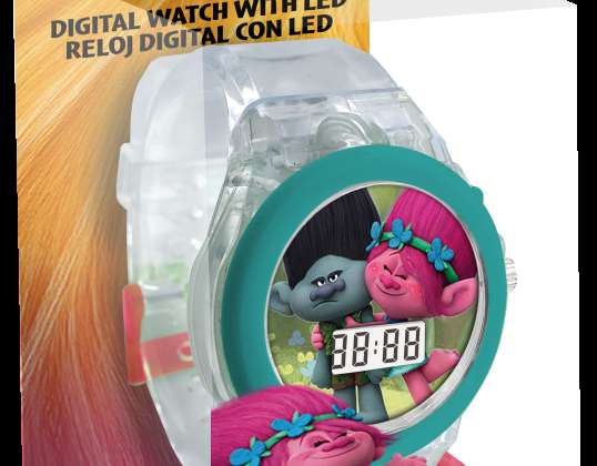 Montre-bracelet LED Trolls - 8435333881057