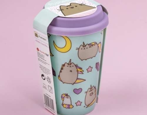 Pusheen keramický cestovný hrnček - 5060491770702