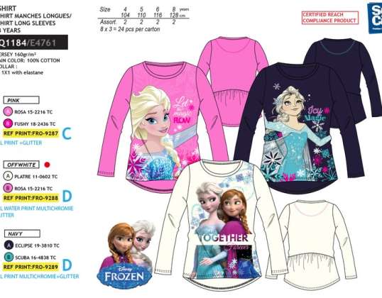 Frozen Blouse Met Lange Mouwen - Frozen - 3609081333440