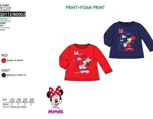 Minnie Mouse μακρυμάνικη μπλούζα - 3609081380666