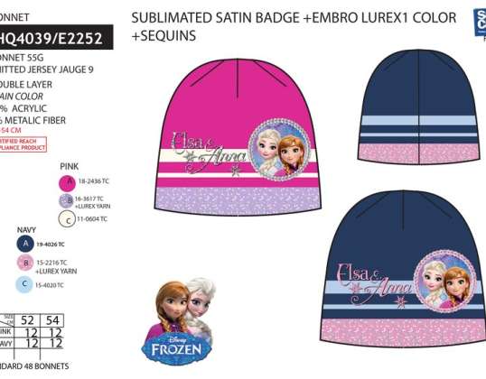 Autumn/winter hat Frozen - 3609081339077