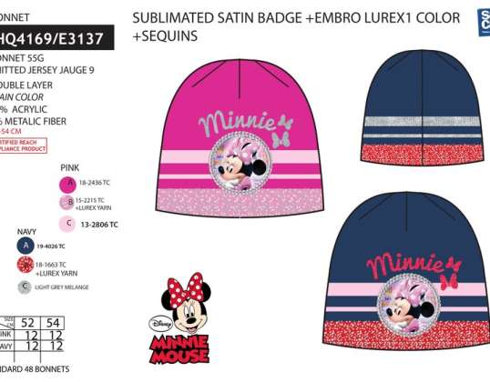 Minnie Mouse Herfst/Winter Hoed - 3609081339961