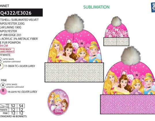 Princess Autumn/Winter Hat - 3609081357187