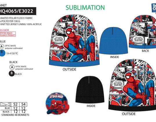 Spiderman Herfst / Winter Muts - 3609081339329