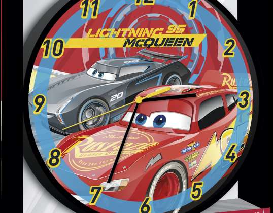 Cars Wall Clock - Cars - 8435333873458