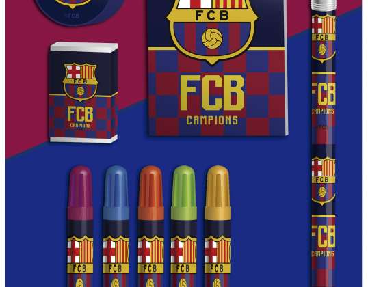 Σετ Σχολικών Ειδών FC Barcelona 9 τεμαχίων - 8426842048