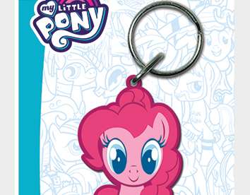 Gumová klíčenka My Little Pony (Pinkie Pie) - 5050293386157