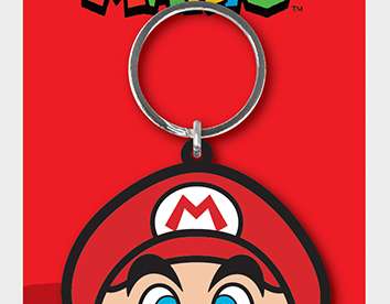 Super Mario nøkkelring - 5050293387024