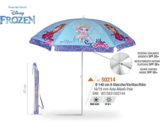 Sonnenschirm mit UV-Schutz 50 Frozen - 8015831502144