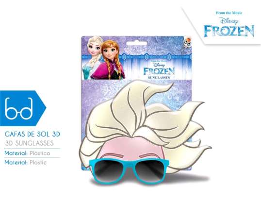 3D Sunglasses Frozen - Frozen - 8435333895771