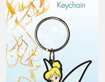 Rubber keychain Tinker Bell - 5050293385266