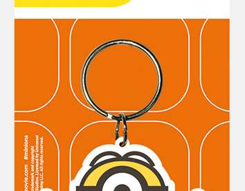 Minions rubber keychain (Vampire) - 5050293384160