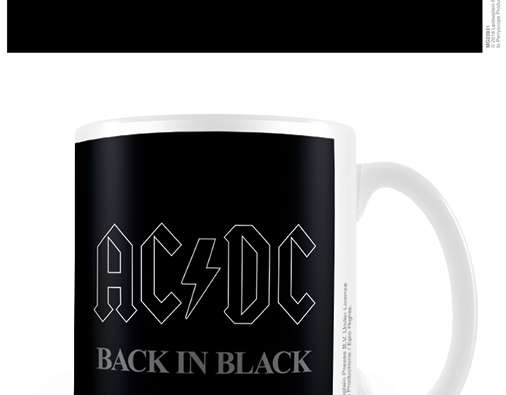 Κεραμική Κούπα AC/DC (Back In Black) - 5050574239318