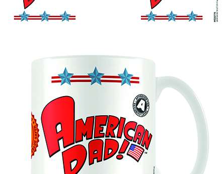 Kubek ceramiczny American Dad (Logo) - 5050574227766