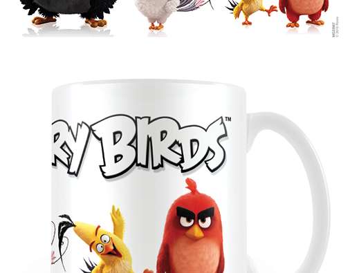 Angry Birds керамична чаша (линия нагоре) - 5050574238670