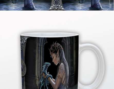 Anne Stokes Ceramic Mug (Water Dragon) - 5050574220569