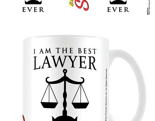 Better Call Saul Caneca de Cerâmica (Eu sou o melhor advogado de todos os tempos) - 505057
