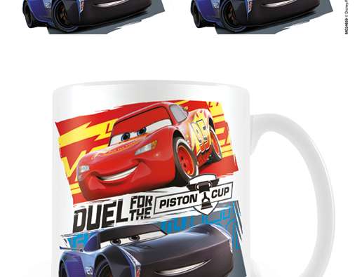 Keramische mok auto's - Cars 3 (Duel voor de Piston Cup) - 50505742465