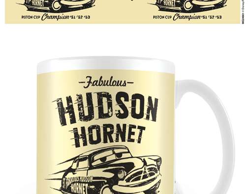 Keramische mok auto's - Auto's 3 (Legende van het circuit - Hudson Hornet) -