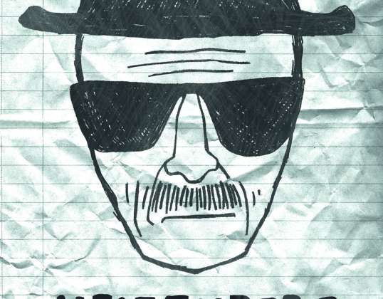 Kartpostal Breaking Bad (Heisenberg) - 5050293521145