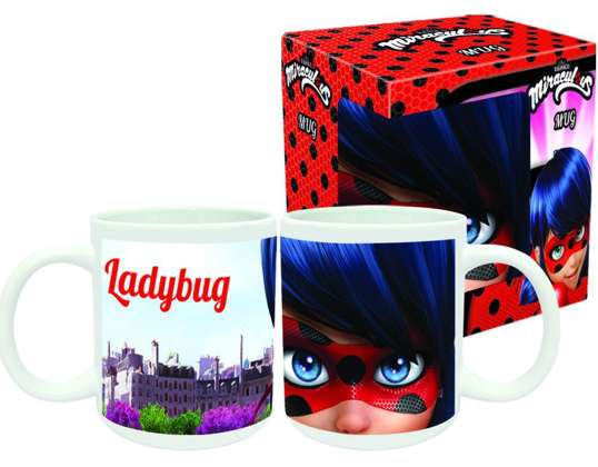 Taza de porcelana milagrosa: Ladybug y Cat Noir - 6950687220229