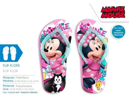 Minnie Mouse flip flops - 8435333895498