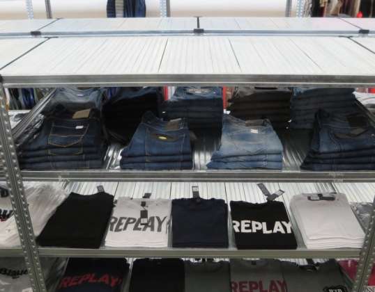 STOCK ABBIGLIAMENTO UOMO REPLAY