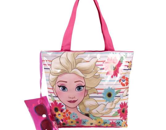 Beach bag with glasses Frozen - Frozen - 2500000681