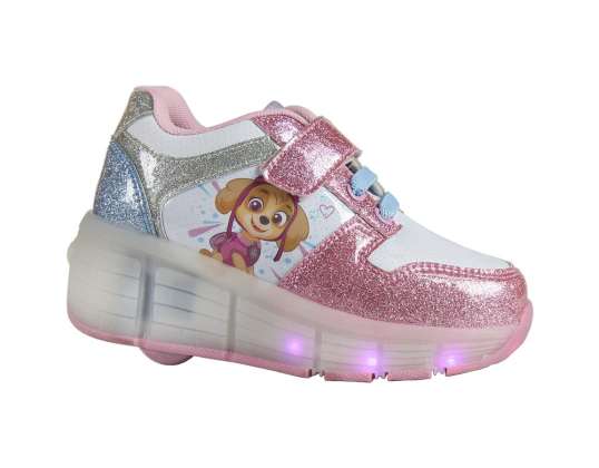 Paw Patrol Roller Skates, Shoes with Inline Skates and LED Lights - 2300002679