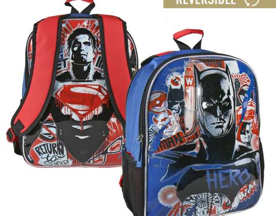 Rucsac reversibil Batman vs Superman 41 cm - 2100002017