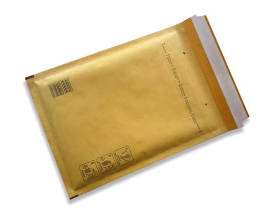 Air cushion mailing bags BROWN size A 120x175mm 200 pcs.