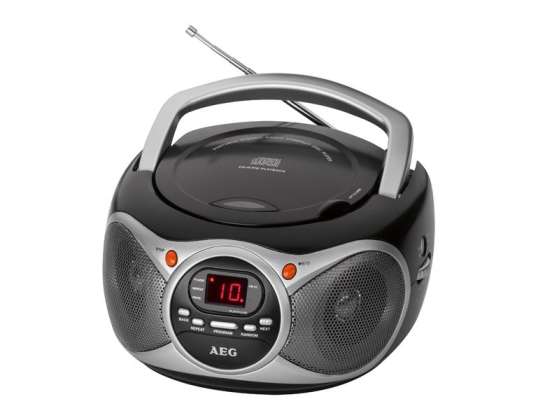 AEG Stereo Radio SR 4351 CD Schwarz