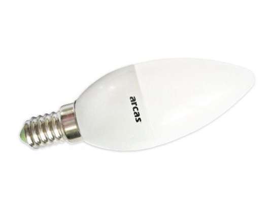 Arcas LED Energy Saving Lamp 6 Watt (=40W) White 4000K E14 (470 Lumens)