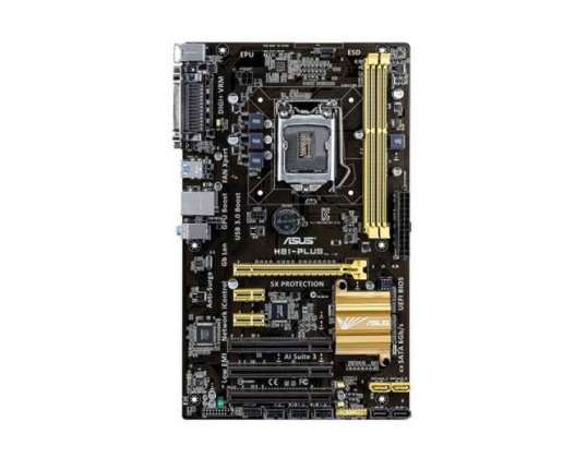 
ASUS H81-PLUS Intel H81 LGA 1150 (Socket H3) ATX bundkort 90MB0GJ0-M0EAY0 
    