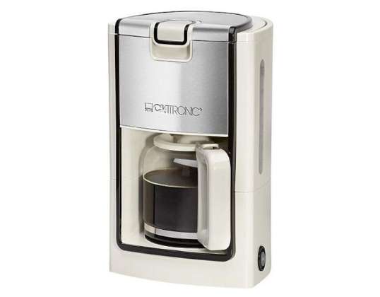 Clatronic Kaffeeautomat KA 3558 Cream-inox