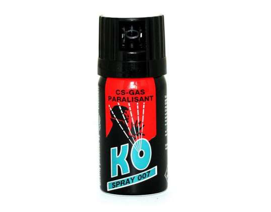 CS-gāzes paralisants KO SPRAY 007 - 40ml