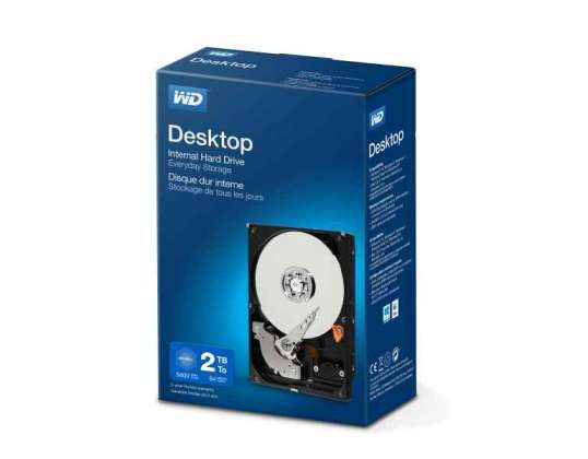 Внешний жесткий диск WD Desktop Mainstream емкостью 2 ТБ WDBH2D0020HNC ERSN