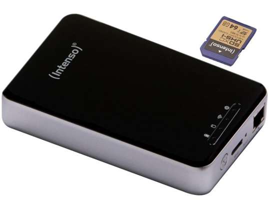 Intenso 2.5 Mémoire 2 Move PRO WI-FI HDD 3.0 1 To (Noir)