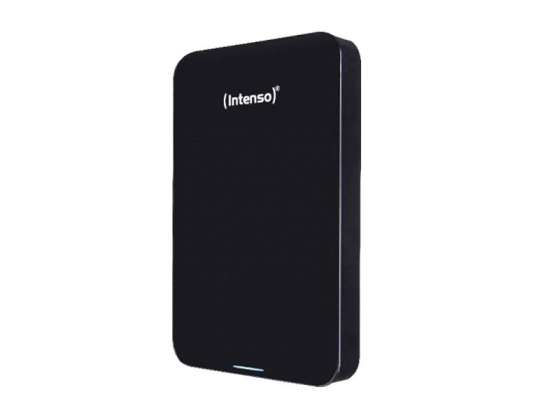 
Intenso 2.5 atmiņas disks 500GB USB 3.0 + aizsargapvalks (melns) 
    