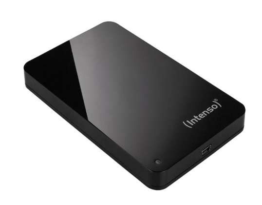 Intenso 2.5 MemoryStation 500GB (melns/melns)