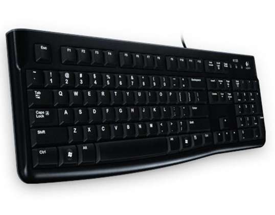 Billentyűzet Logitech Keyboard K120 for Business fekete DE elrendezés 920 002516
