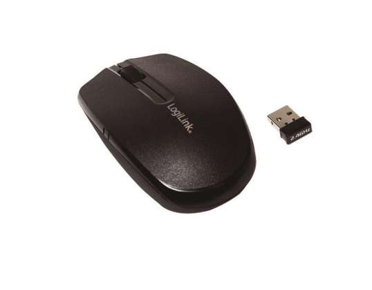 LogiLink Mouse Optical Wireless 2.4 GHz Black ID0114