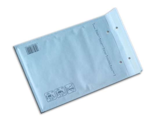 Poštovní tašky se vzduchovým polštářem BÍLÉ rozměr D 200x275mm 100 ks.