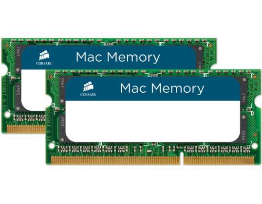 Memória Corsair Mac Memória SO DDR3 1066MHz 8GB 2x 4GB CMSA8GX3M2A1066C7
