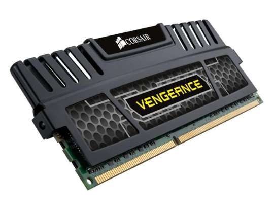 Atmintis Corsair Vengeance DDR3 1600MHz 8GB 2x 4GB Juoda CMZ8GX3M2A1600C9