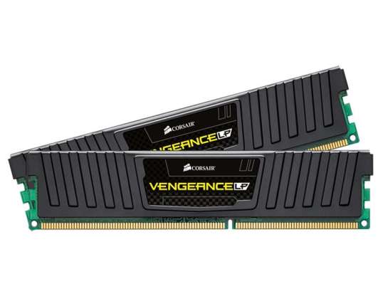 Memory Corsair Vengeance LP DDR3 1600MHz 16GB 2x 8GB Black CML16GX3M2A1600C10