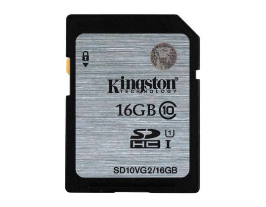 SDHC 16GB Kingston CL10 UHS-I blisteris