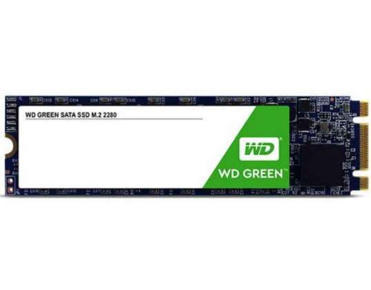 Твердотельный накопитель 240 ГБ WD Green M.2 2280 SATAIII 3D 7 мм внутренний объемный WDS240G2G0B